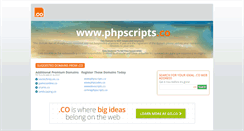 Desktop Screenshot of phpscripts.co