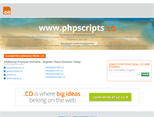 Tablet Screenshot of phpscripts.co